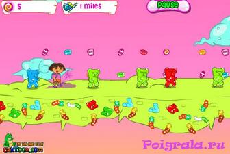 Скриншот игры Даша на земле медведей Картинка к игре Даша на земле медведей